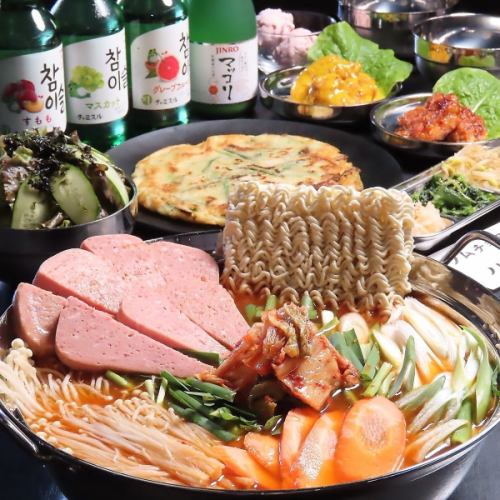 スープやチゲなど逸品物も多数ご用意！