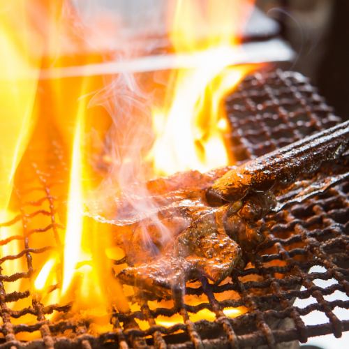 お好みの焼き加減で楽しめる！七輪焼き料理　1580円（税込）～