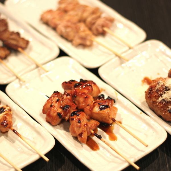 [Always enjoy the best taste at Mansuteya] Yakitori is thick and full of volume ♪ Yakitori is available from 150 yen (tax included) ♪
