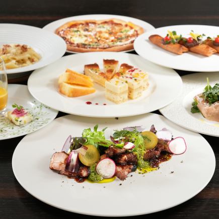 【パーティプランB】料理6品+デザート+120分飲み放題お1人様6,500円※8名から貸切◎