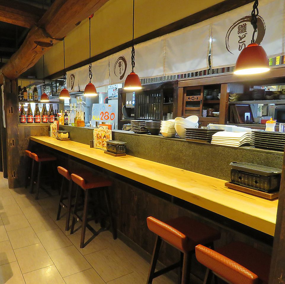 お一人様も大歓迎♪仕事帰りのサクのみやサク飯にお気軽にどうぞ