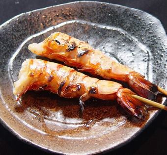 대 새우 소금구이 한 개