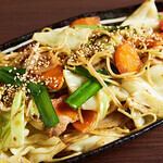 Fried ramen from a Hakata food stall