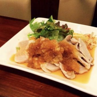 豚ロースおろしポン酢
