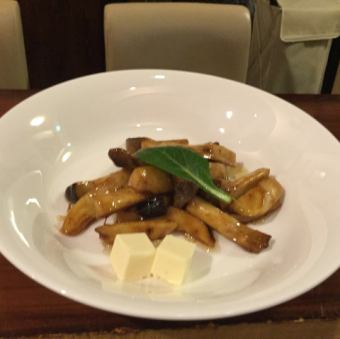 エリンギオイスター炒め