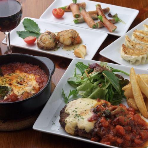 色んな料理が楽しめる