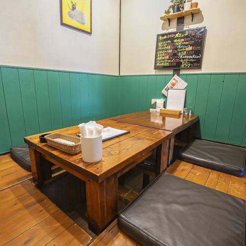 掘りごたつでリラックス