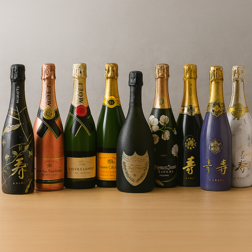 鮨に、泡のときめきを。