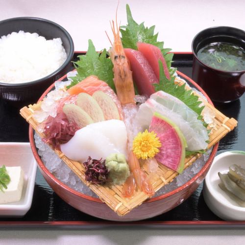 Sashimi Oke Platter Set Meal