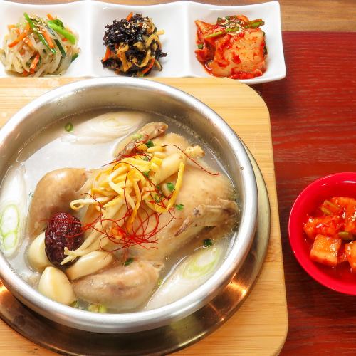 Beauty and health ★This is the best! "Samgyetang"