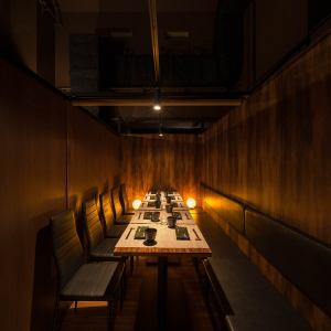 【10名様個室】飲み会・宴会・接待など大人の個室空間を◎
