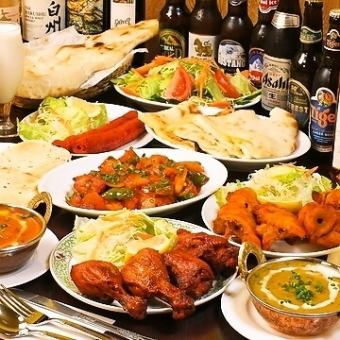 [Party Course All-you-can-eat course meal + All-you-can-drink plan] Includes 9 dishes and 2 hours of all-you-can-drink