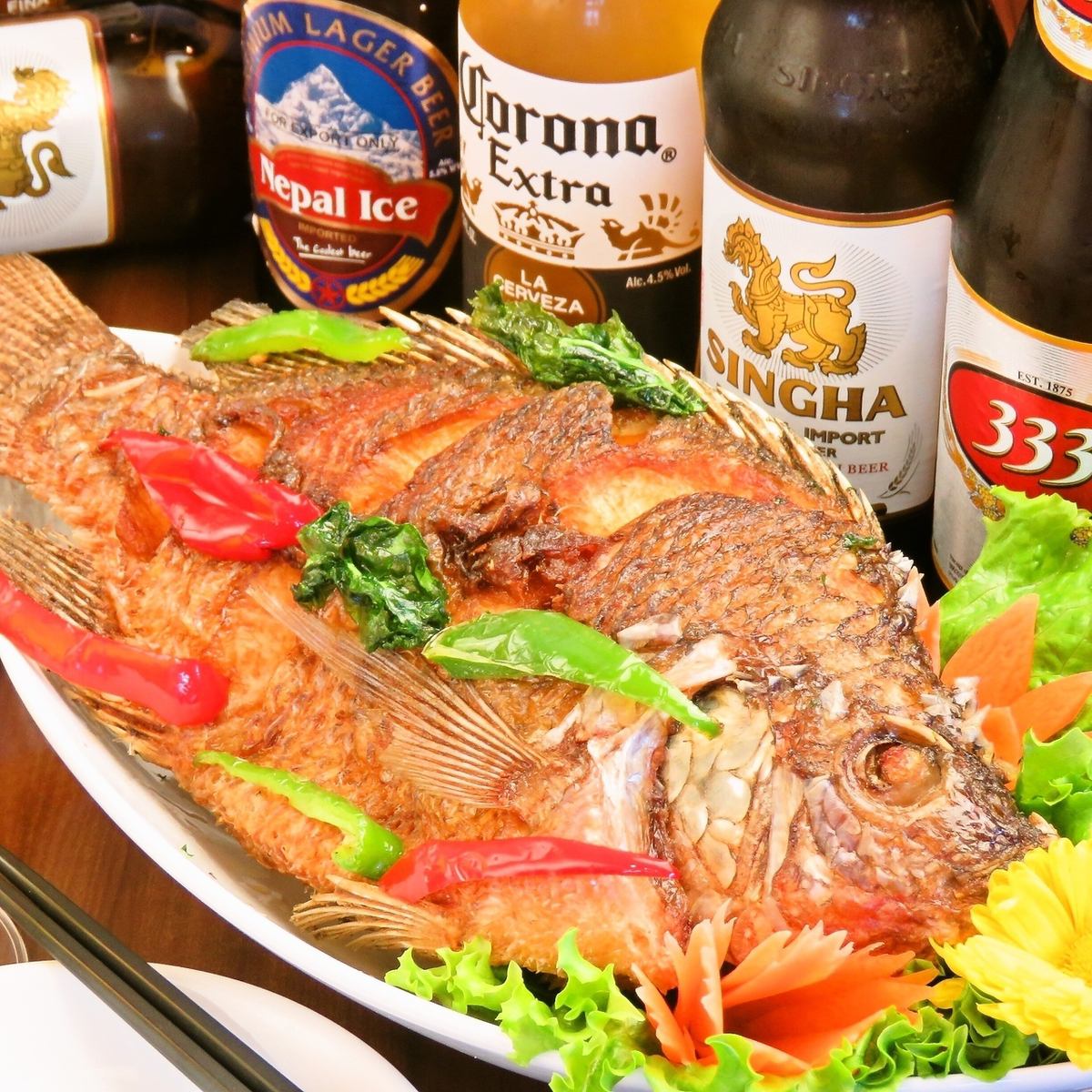 多種多様なエスニック料理ございます