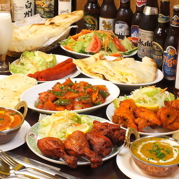 本格エスニックアジアン♪2時間飲み放題付き全16品2980円～！！