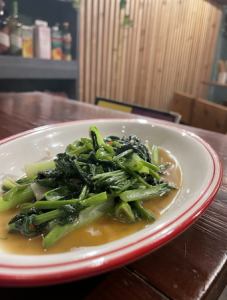 [Seasonal] Spicy stir-fried water spinach