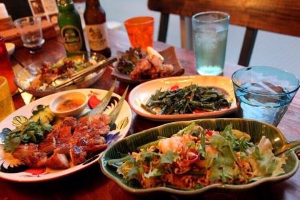 Perfect for welcoming and farewell parties! Thai cuisine course! ◆3,800 yen (tax included) ⇒ 3,500 yen (tax included) with coupon