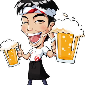 啤酒和酒精无限畅饮（120分钟，最后点餐时间为30分钟前）1,540日元（含税）