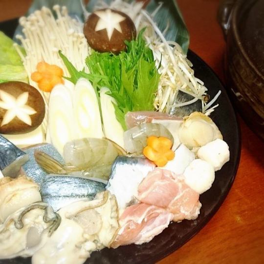 Full of volume! 2 hours of all-you-can-drink included! [Limited time] Yosenabe course [5 dishes in total] 6,500 ⇒ 6,000 yen