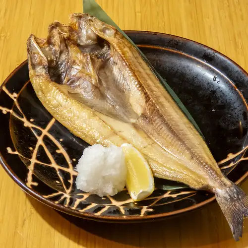 ホッケの塩焼き