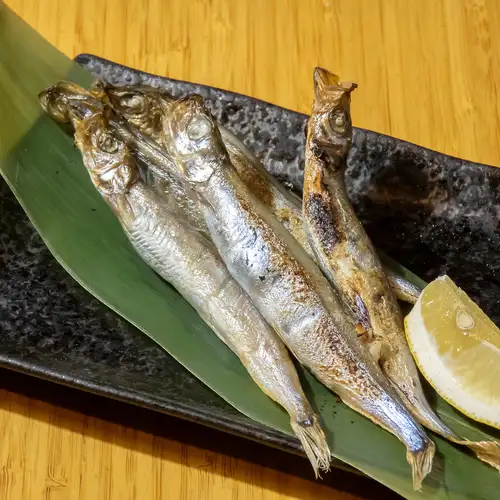 シシャモの塩焼き