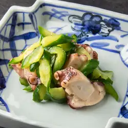 タコと胡瓜の酢の物