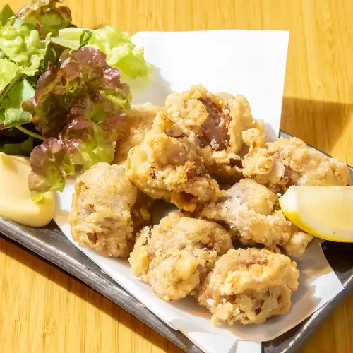 砂ずりの唐揚げ/ヨメナカセの唐揚げ