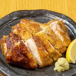 大山鶏の柚子胡椒焼き