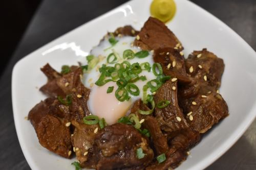 Braised beef tongue