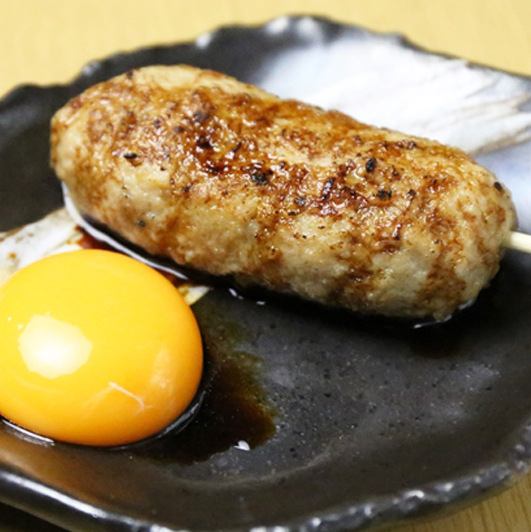 特產Tsukimi Tsukune（雞蛋，醬油）
