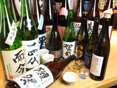 Popular famous sake sake gathered in Sakatrina ☆