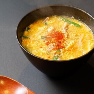 ユッケジャンスープ