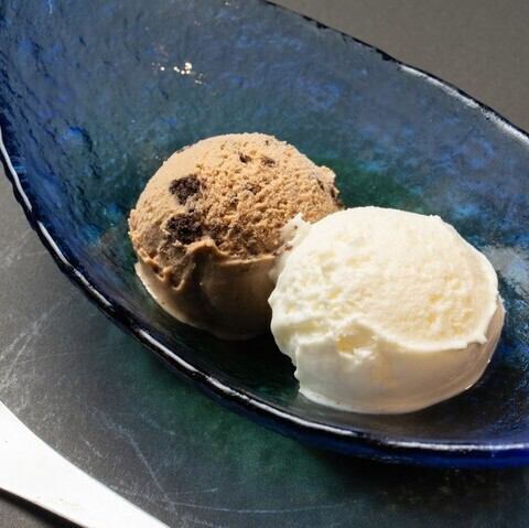 二種から選べるジェラート