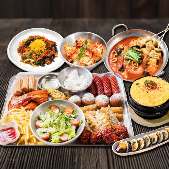 Jinsei Pocha's signature menu! [Mukbang Plate Course] 2,980 yen per person (tax included)