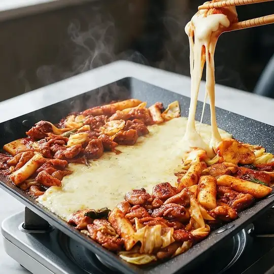 ＊大人気♪とろ～り≪チーズタッカルビ≫旨辛チキンと野菜＊