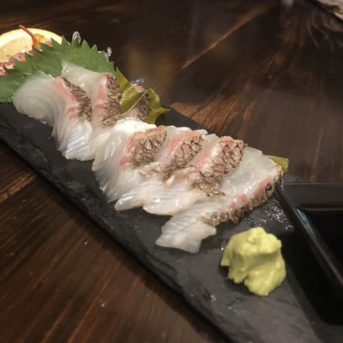 鯛魚生魚片 / 海帶鯛魚
