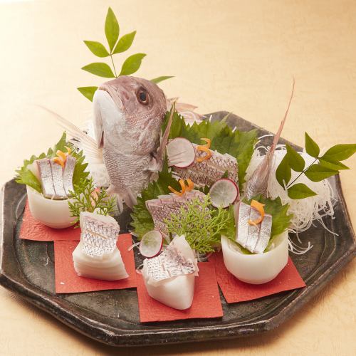 [Ideal for celebrations] Please enjoy seasonal seasonal fish.