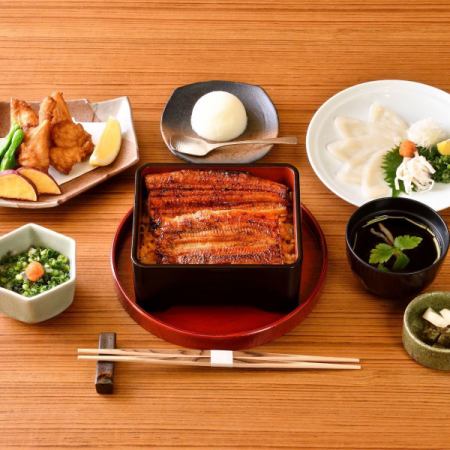 【鰻重・ふぐMIX】上・玄鰻(げんまん)コース【松】全7品