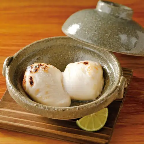 Grilled cod milt