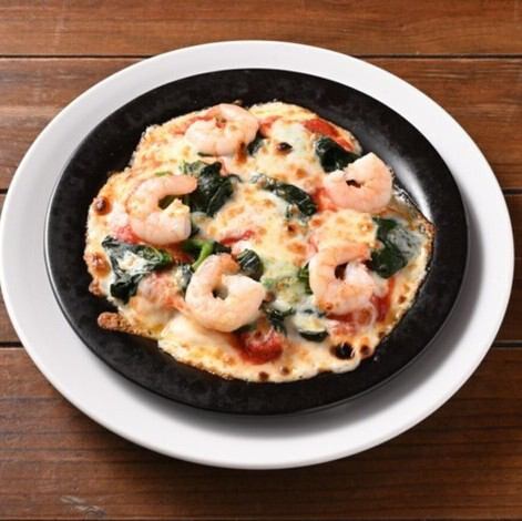 Rich cheese shrimp doria