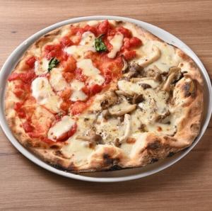 【メタメタ】トリュフ香るきのこ＆マルゲリータ