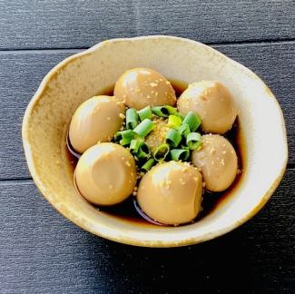 うずらの卵醤油漬け