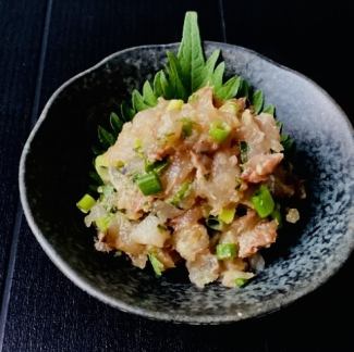 アジのなめろう