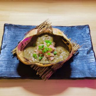 蟹味噌甲羅焼き