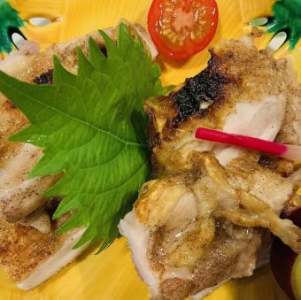 とりもも肉の塩焼き