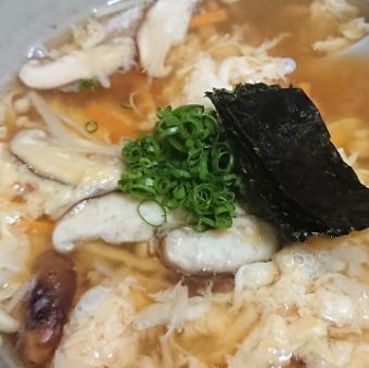 たまごぞうすい漬物付き