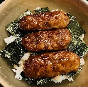 Chicken meatball bowl