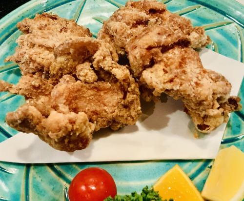 Deep fried chicken thigh