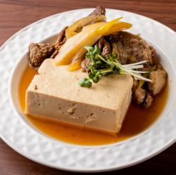 焼肉屋の牛すじ肉豆腐