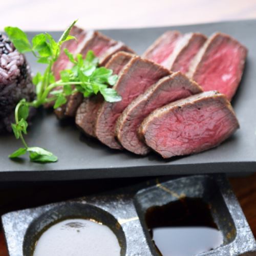 Aged Japanese black beef steak/150g