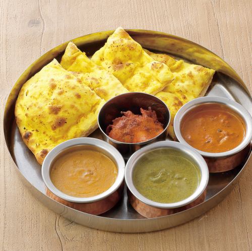 トリプルカレーセット　（ドリンク付き）